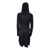 Spiral Direct Womens/Ladies Plain Hooded T-Shirt Dress