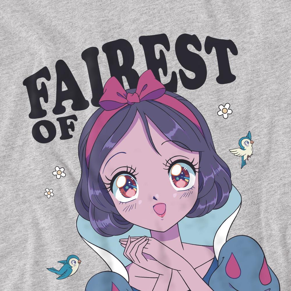 Disney Princess Childrens/Kids Fairest Of Them All Snow White Anime T-Shirt