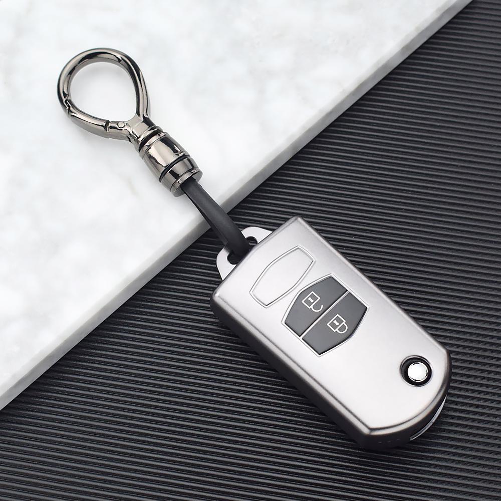 2/3 Buttons TPU Shell Fob Holder For Mazda Demio 2 3 5 6 M3 M5 M6 CX-5 CX7 CX9 RX8 MX5 MPV Car Key Case Cover Keyless