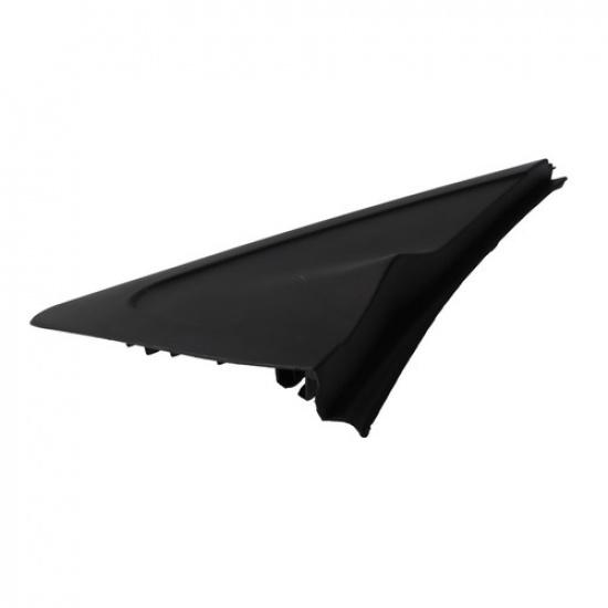 Left Exterior Side View Mirror Panel Triangle Trim for 2011 2013 Mazda 2