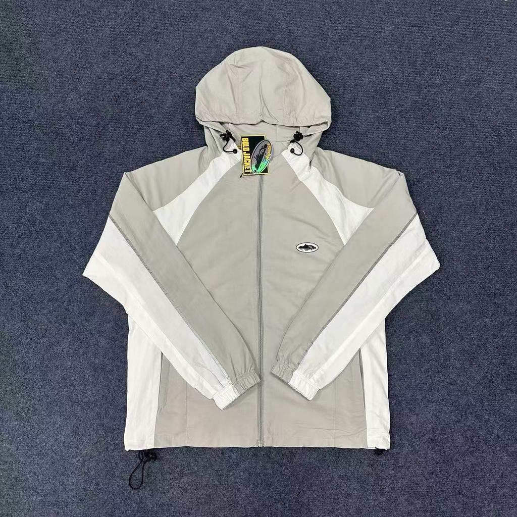 Alcatraz CORTEIZ Embroidered Hip-Hop Logo Cotton Jacket