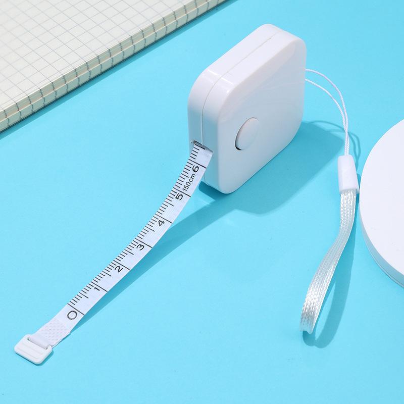 2M Portable Tape Measure Small Jewelry Measurement Ruler for Weight Loss Medical Body Measurement Tailor Measure Clothes Waist