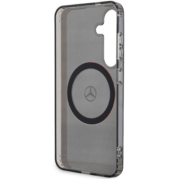 Mercedes Mehms24S23Huork S24 S921 Black Hardcase Double Layer W/ Red Magsafe