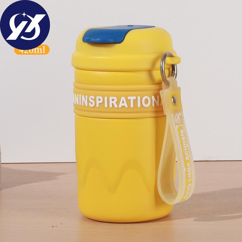 New 316 Stainless Steel Portable Coffee Cup with High Value Student Portable Thermos Cup with A Glass of Water.