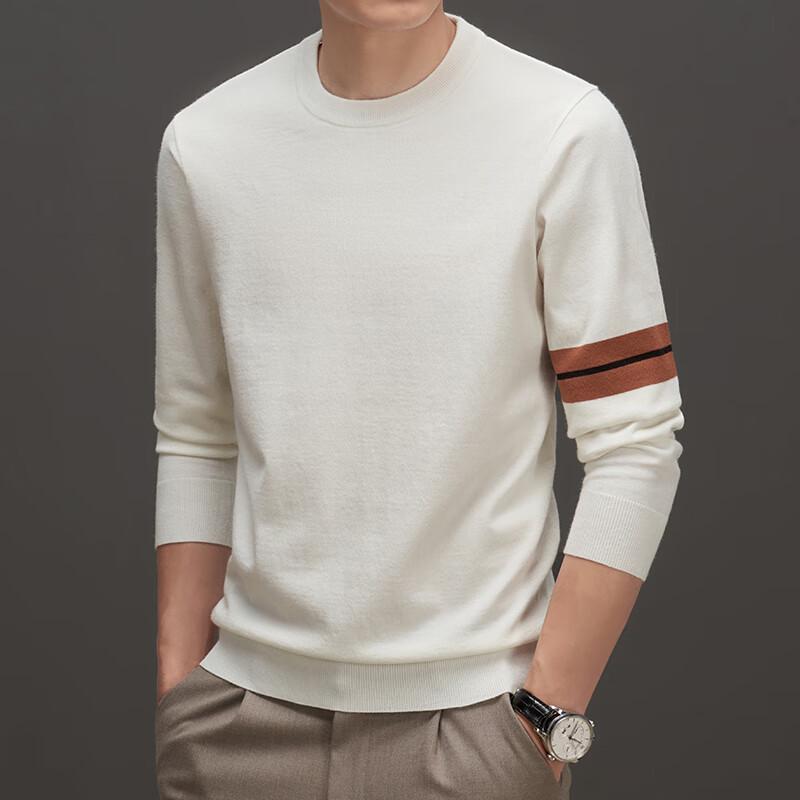Men's Fashion Crew Neck Knitted Sweater