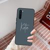 Personalise Custom Name Initials Pastel Case For Oneplus 10T 10R 9R 8T 8 9 10 Pro Cover For Oneplus Nord 2 2T N10 N20 N100 N200