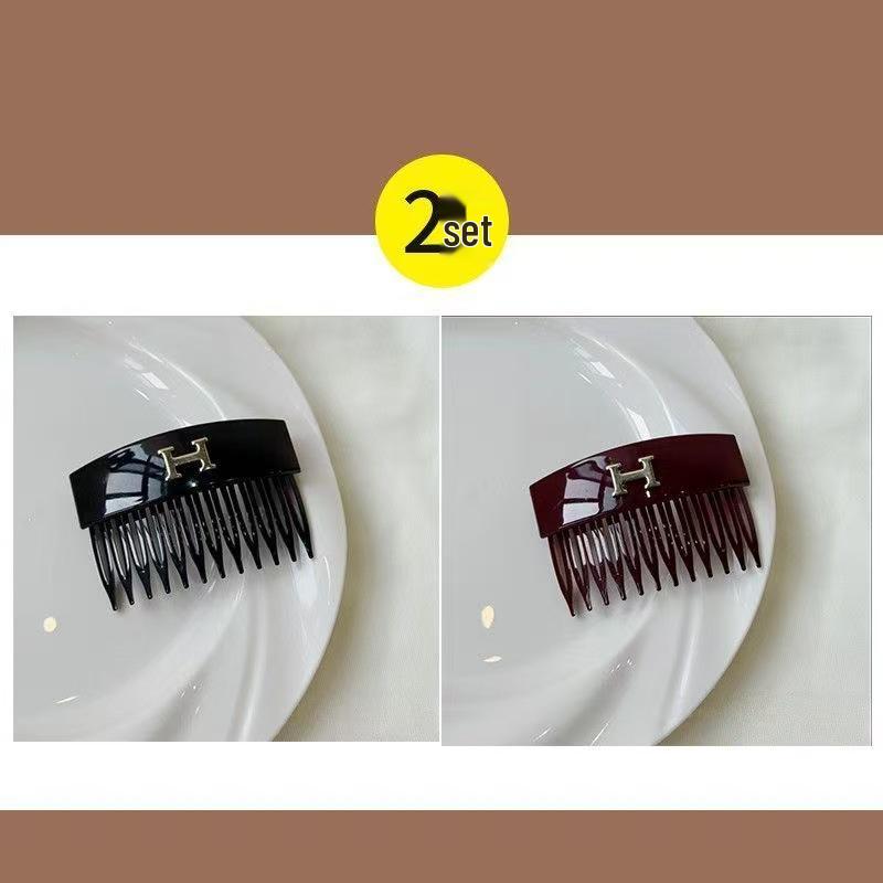 Summer Fashion No-Trace Forehead Bangs Comb and Clip for Women