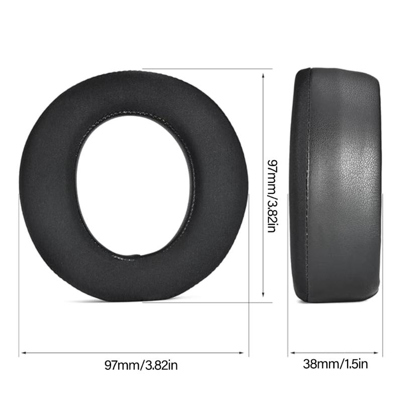 Replacement Ear Pad for P5 PulseElite Headphones Ear Cushions Earpads for Offering Comfortable Wear Noise Isolation