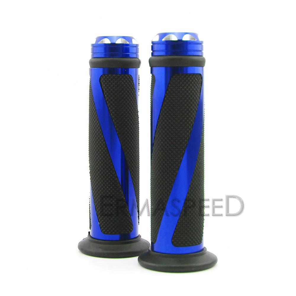 7/8" hliníkové pryžové rukojeti pro motocykly Rukojeti řídítek Rukojeť na konci tyče Rukojeti plynu Ruční rukojeti pro motocykly