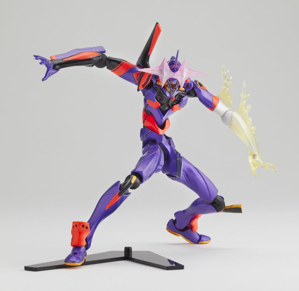 Legacy OF Revoltech Evangelion Nová kinoverze Zničená Evangelion Probuzení Edition Jednotka 01 140mm malovaná pohyblivá figurka verze cca. ABS a PVC