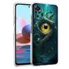 Transparent Phone Case for Redmi 13C 12C 10C Note 13 12 11 11T K40 Gaming Plus Pro 4G 5G Soft TPU Cover Shell The Eye Of Cthulhu
