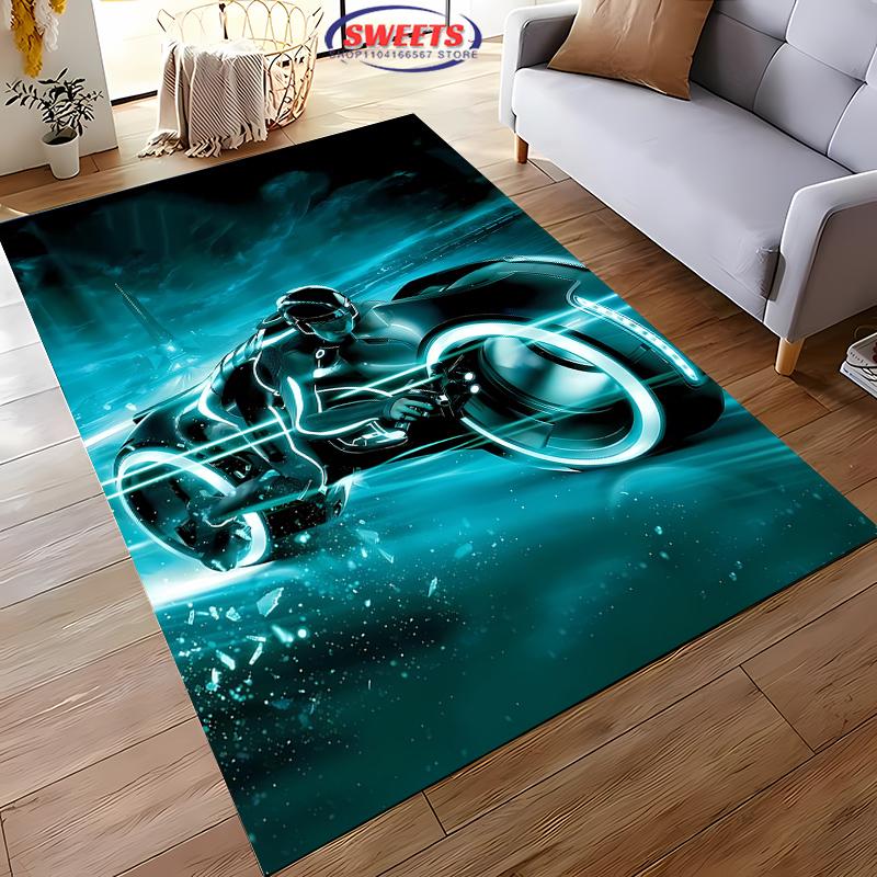 17 Styles TR0N: ARES Printed Carpet Living Room Bedroom Sofa Large Area Decorative Mat Kids Play Non-slip All Seasons Rugs Gift