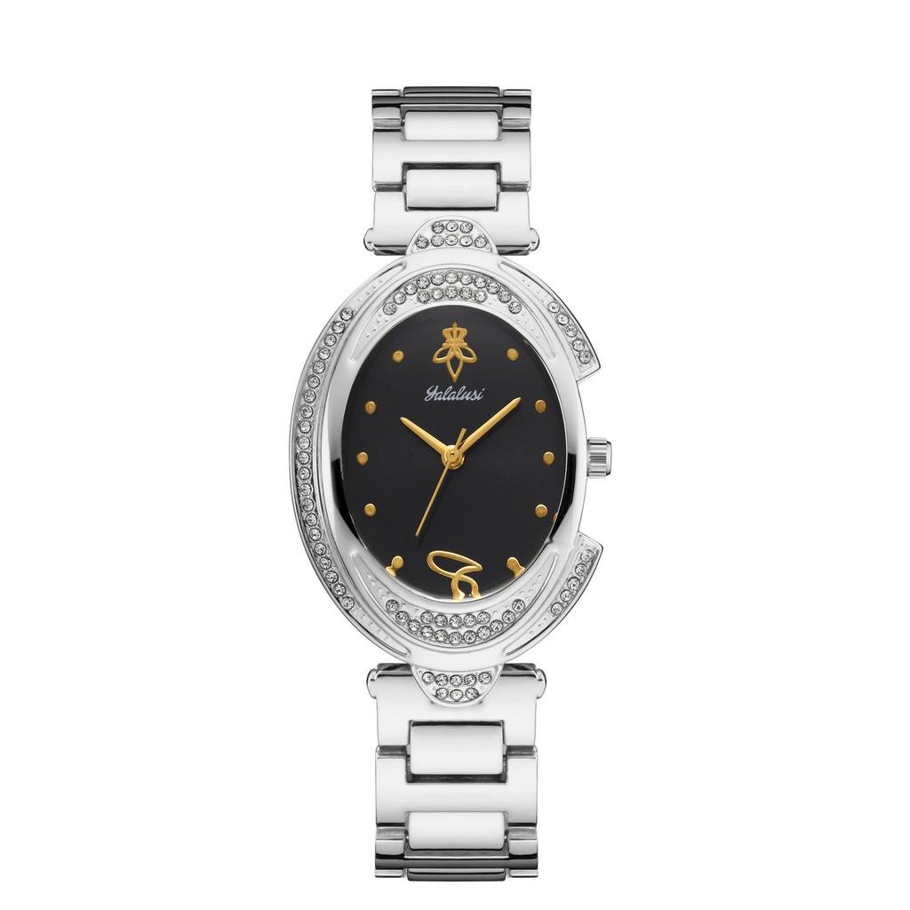 Vintage Leichter Luxus Damen Armbanduhr Runde Damen Armbanduhr Uhr Vintage Gold Einfach