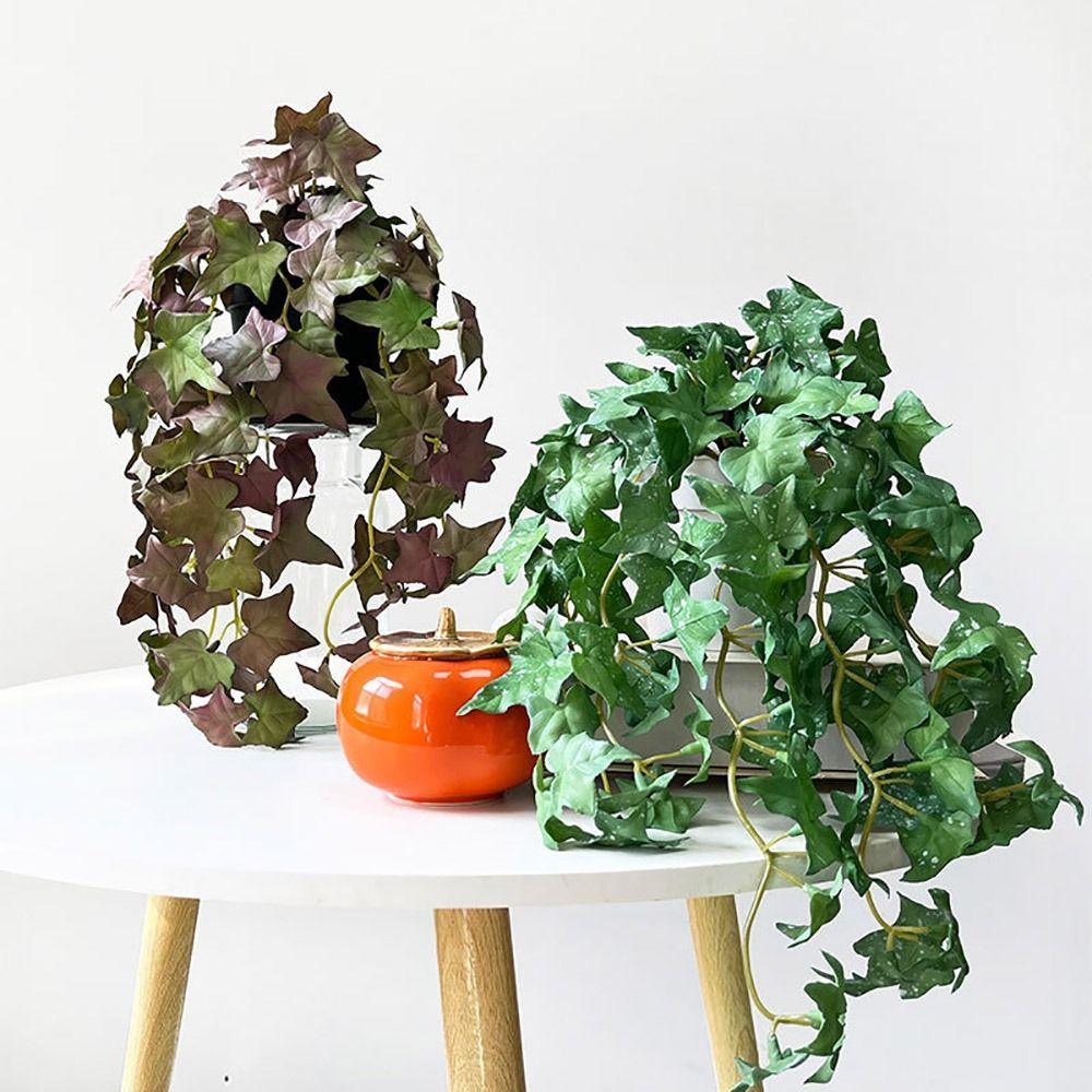 Měkké Lepidlo Sukulentní Rostliny Listy Dlouhé Simulace Bonsaj NOVÉ Falešná Měděná Mince Tráva Domov Kancelář