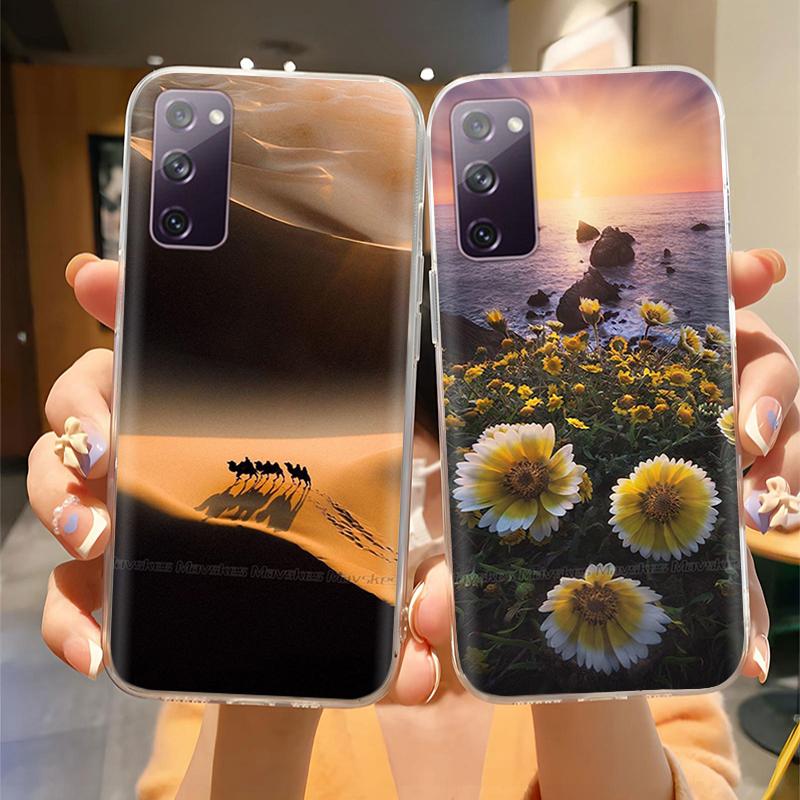 Shockproof Case for Samsung Galaxy S20 FE / S21 FE Soft Clear TPU Silicone Phone Cases for Samsung Galaxy S20 FE Back Cover Capa