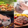 Stainless Steel Burger Press 5.5Inch Burger Smasher Nonstick Burger Maker BBQ Steak Cooking Tool Hamburger Press Kitchen Tool