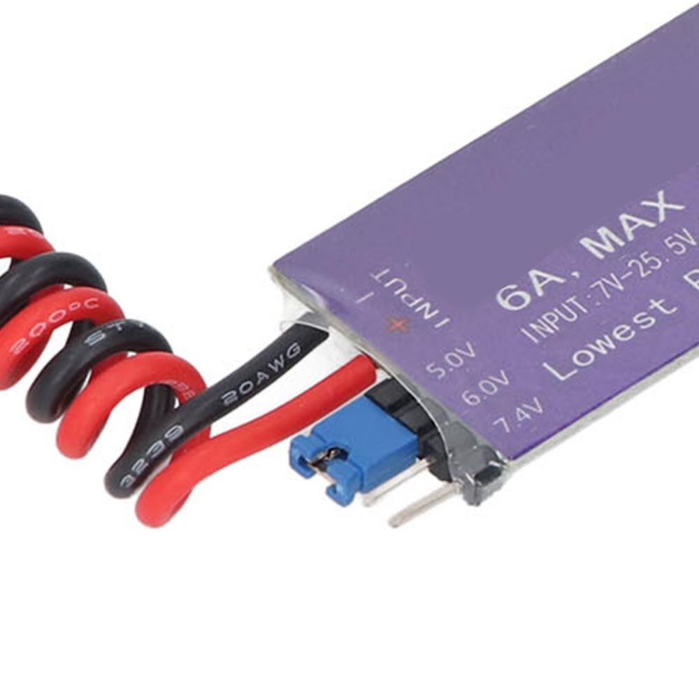 5V 6V 7.4V 6A Output UBEC Voltage Regulator Max 8A External Voltage Regulator RC Helicopters