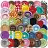 50 Cartoon Buttons Graffiti Stickers Decorate Suitcase Guitar DIY Book Waterproof Stickers