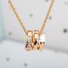 Elegant Snake Bone Chain Necklace Women 3-Tier Full Rhinestone Or Tip-Set Crystal 18K Gold Plated Adjustable 41-50cm