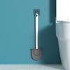 Toilet Brush Silicone No Dead Angle Washing Toilet Artifact Brush Household Bathroom Cleaning Set