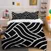 "Abstract Pattern Home Decor Set" Soft Skin-Friendly Bedding Set Includes 1 Duvet Cover And 2 Pillowcase Gift