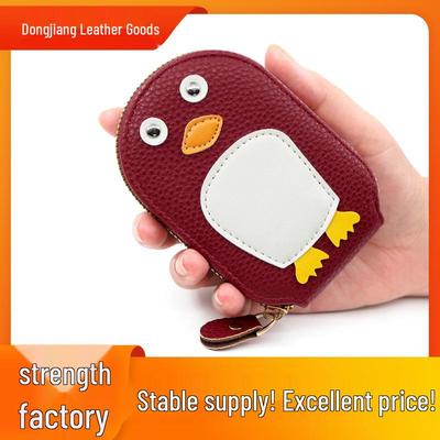 Sleek & Stylish Cute Penguin Card Holder - Lightweight & Multifunctional for Travel & Everyday Use