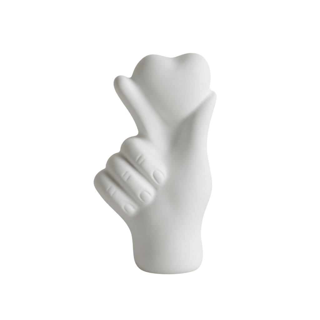 Hand- Herz Dekorative Skulptur für Heimtischdekoration, Modernes Schreibtischornament