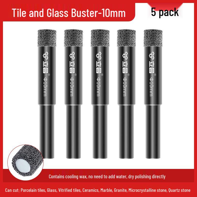 Tile and Glass Drill Bit - Hole Saw for Marble and Tile Drilling