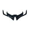 For Motorcycle Modification Carbon Fiber Motorcycle Winglets Aerodynamic Guards Aerodynamic Design Bolt-on Installation