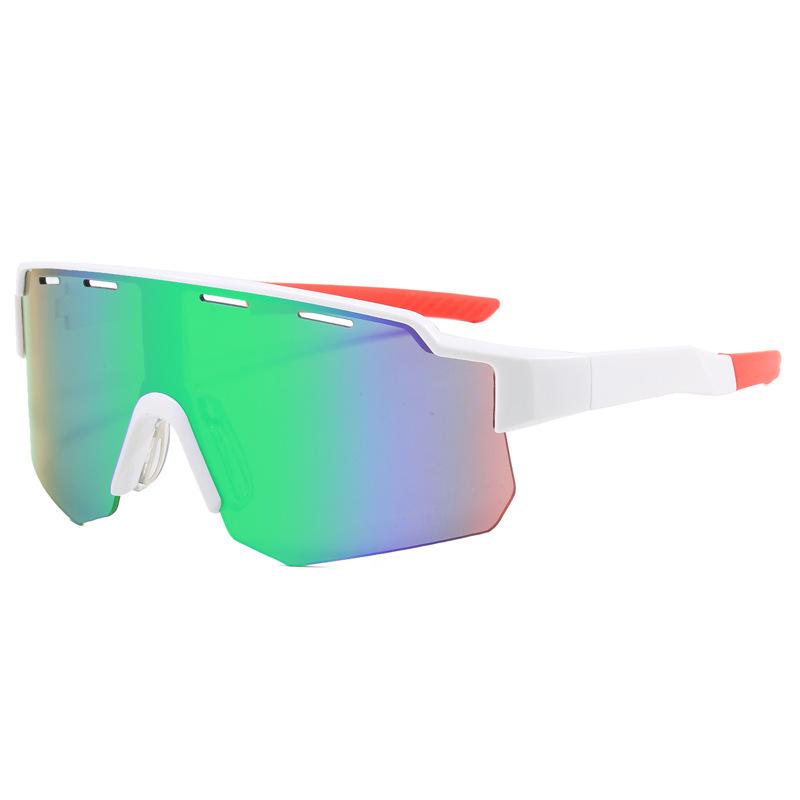 Outdoor Sports Cycling Glasses New Style Mountaineering Sunglasses Large Frame One-piece Sunglasses Anti-ultraviolet Rays 838