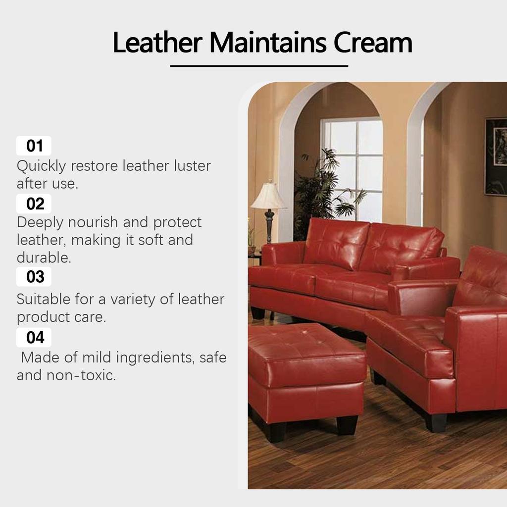 Leather Care Cream Furniture Leather Boots Jackets Sofa Cleaning Care Polishing Leather Care