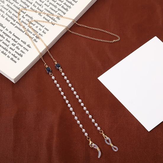 Lanț de ochelari atrăgător de culori vii, capabil de lectură, lanț de ochelari, cordon pentru ochelari pentru fată