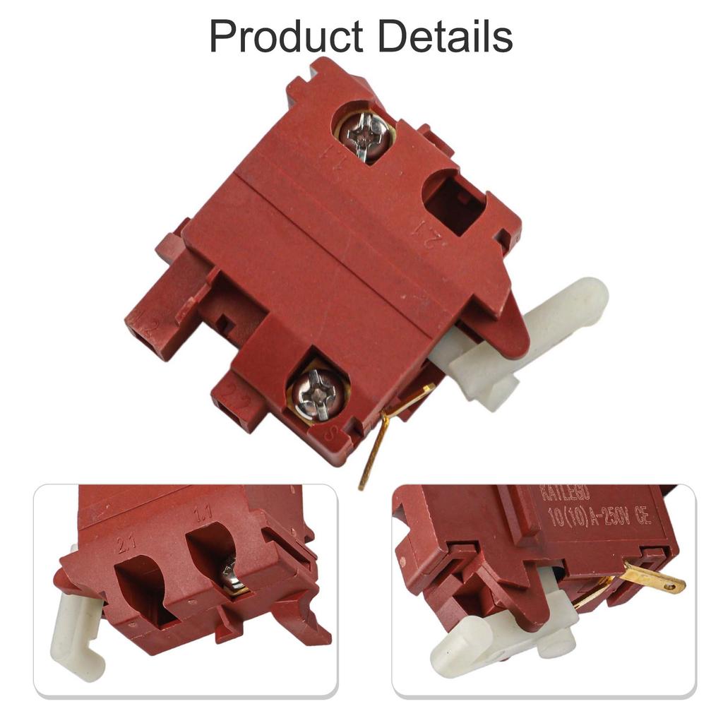 Grinder Switch Substitute for Models PWS 6115 7115 7125 5115 550 Replacement Part for Angle and Straight Grinders