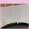 Stylish And Cute Balloon Dog Pendant Necklace For Women In Gold And Silver Colors