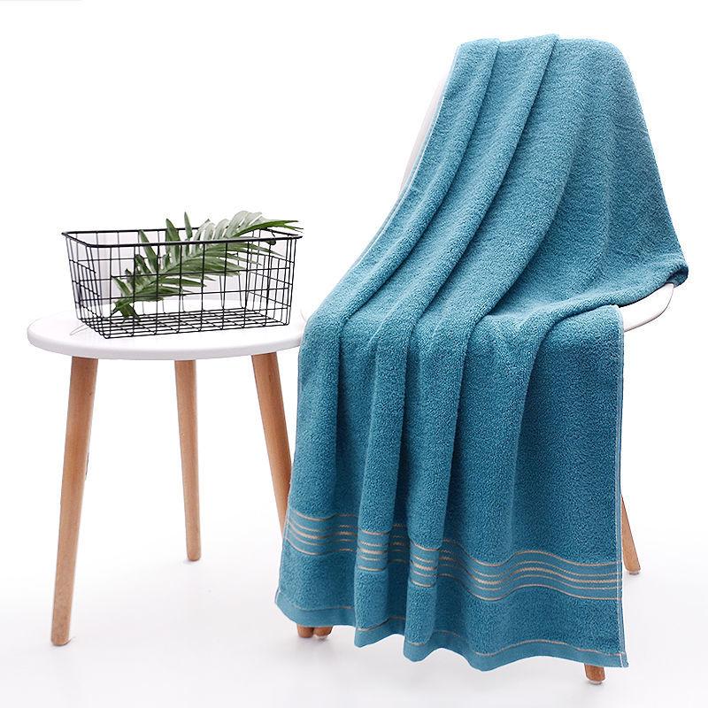 140 x 70 cm Badetuch aus reiner Baumwolle für Erwachsene, wasserabsorbierend, Herren- und Damenhaushalt, High-End-Verdickung, großes, fusselfreies Handtuch, Badetuch