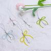 Unique Bowknot Pendant Phonechain Trendy Keychain Accessory  Simple Portable Phone Decoration for Bags and Cameras