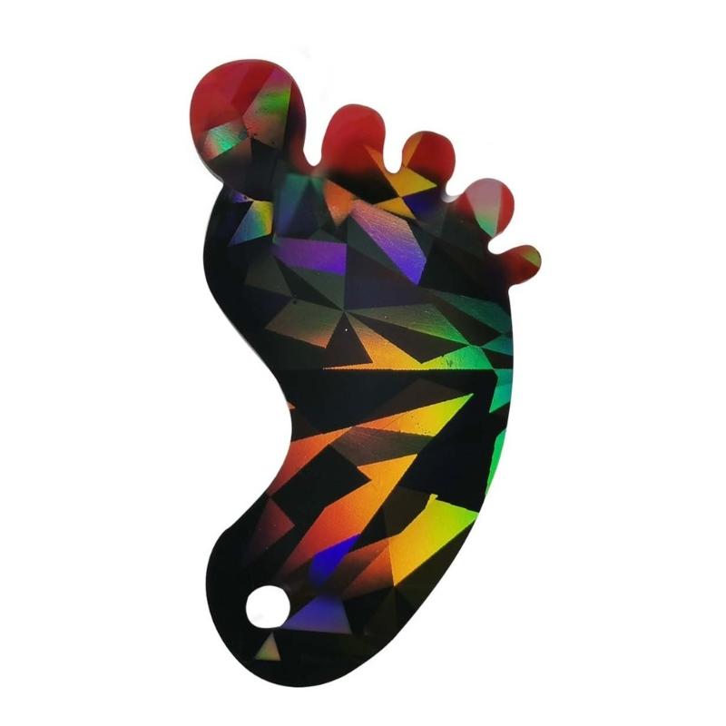 Small Foot Ornament Silicone Mold Woman Keychain Decorative Pendant Resin Casting Mould Jewelry Molds for DIY Crafts