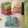 1PC Elastic Mattress Cover Warm Plush Fitted Sheet Velvet Bed Cover Winter Soft Family Double Bed Bedding 90/120/150/180/200cm