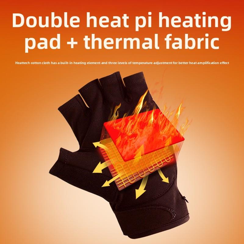 Electric Heating Gloves Ski Cold Gloves Lithium Battery Touch Screen Heating Gloves Outdoor Riding