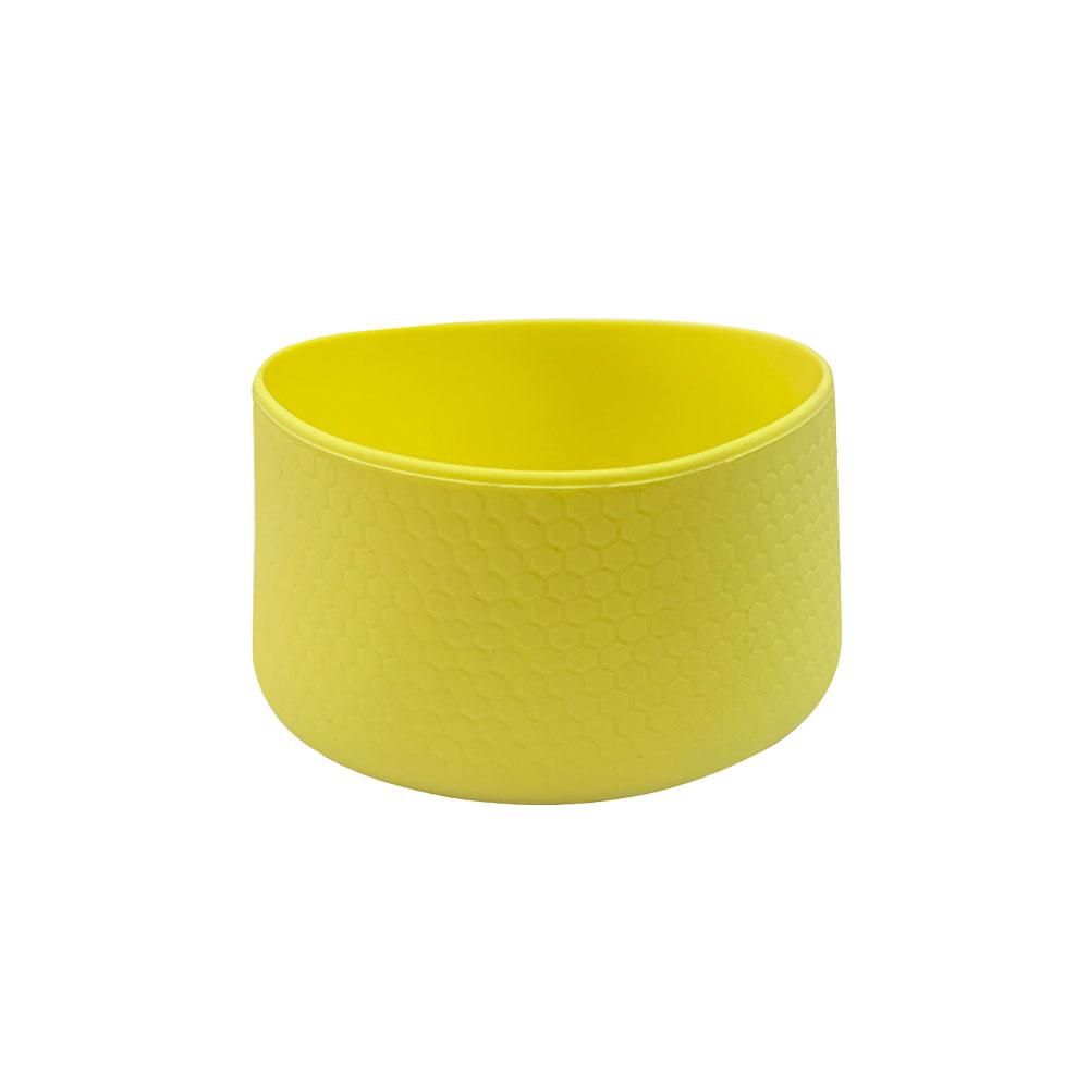 64oz 12,5cm Flaschenabdeckung Tasse Wärmeisolierung Bodenabdeckung 125mm Anti-Rutsch-Hülle Untersetzer Silikonbasis Sportbecherabdeckung