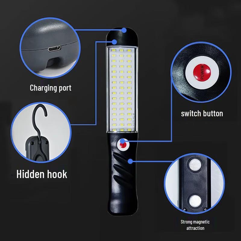 Hengrui Portable LED Rechargeable Magnetic Work Light