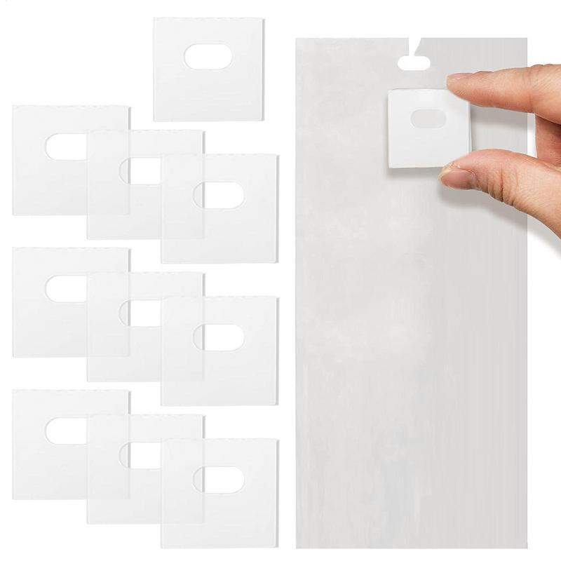 

10 шт. Наклейки для ремонта штор Запасные язычки для жалюзи Для вертикальных жалюзи Бытовой фиксатор Зажим Простые ламели Детали для питомцев CHINA