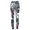 Women Fashion  Printed Skinny Slim High Waist Yoga Leggings Pants