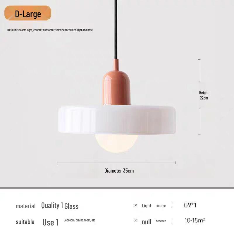 Vintage Memphis Green Glass Pendant Lamp - Modern Bauhaus Bedside Chandelier