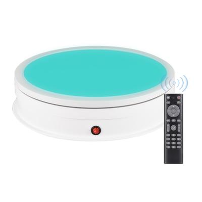 30CM/11,8 in Motorisierte Rotierenden Display-Ständer mit RGB Licht Display Basis 360 grad Drehbare Elektrische