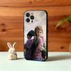 W-Walker and leah Phone Case For iPhone17,16,15,14,13,12Plus,Pro Max,XS,5G Soft Silicone Black Cover