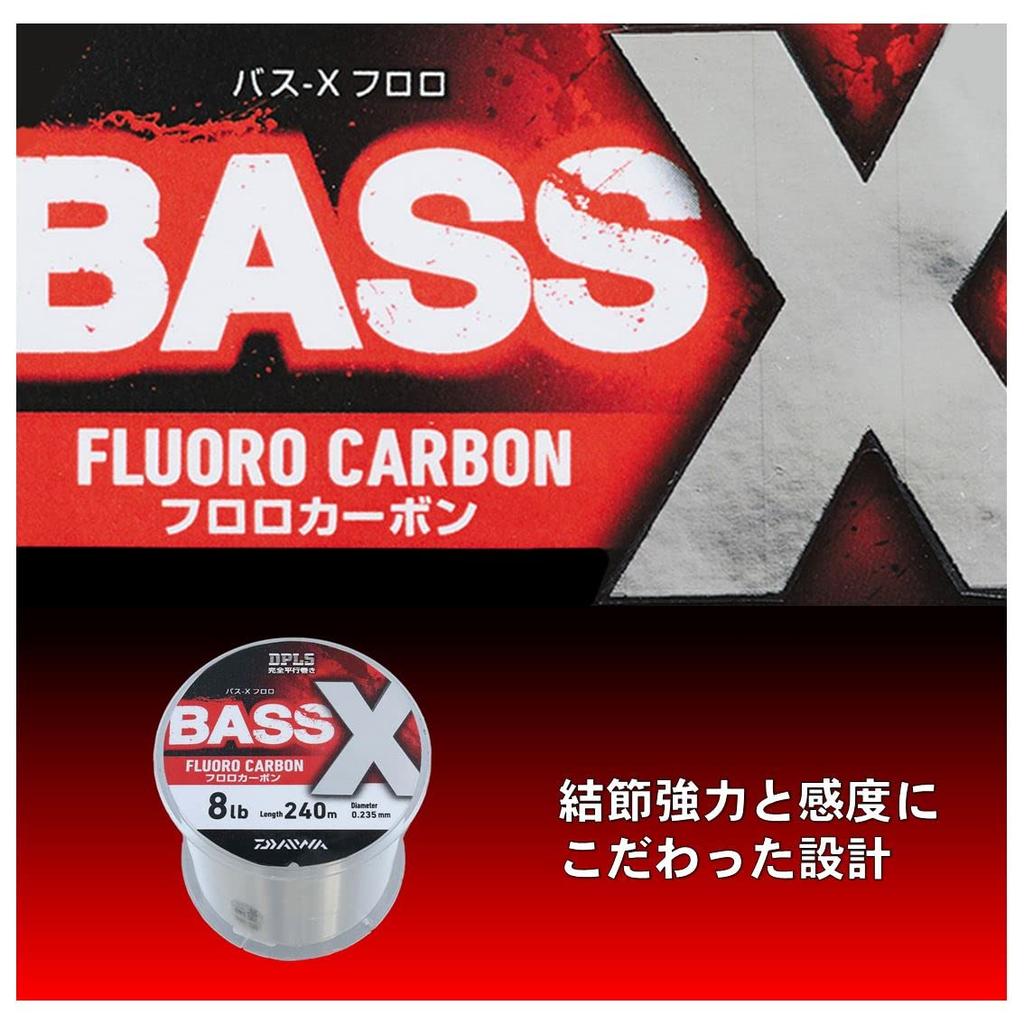 Daiwa Fluoro Line Fluoro BASS-X 25LB-240