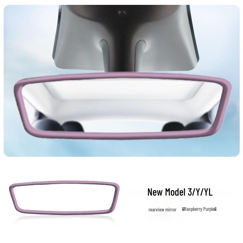 

Silicone Rearview Mirror Cover for Tesla Model 3/Y/YL Console Screen