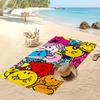 Mr. Men & Little Miss Beach Towel, Soft Absorbent Quick‑Dry Towel for Beach Pool Swimming Travel Home