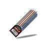 Black Tech Multi-Color 2.0mm Automatic Graphite Pencil with Replaceable Lead - No Sharpening Needed, Ideal for Drawing & Engineering